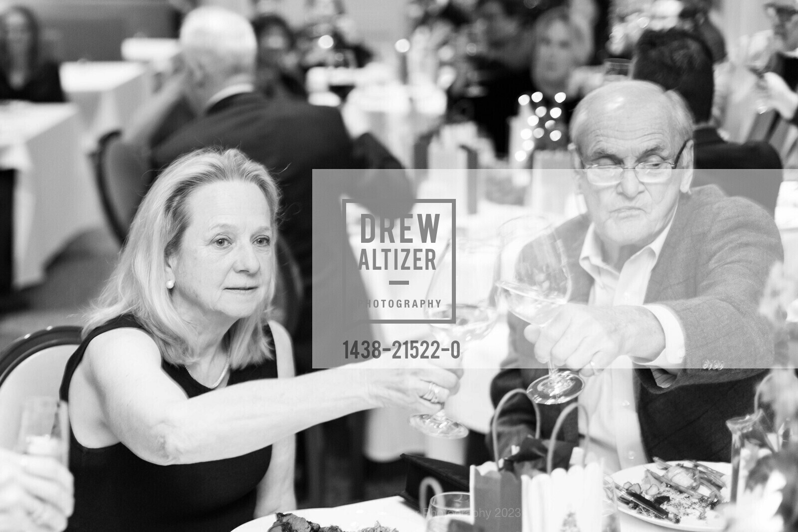 Jane Maushardt, Byron Fox, TDA Annual Holiday Party, Claremont Club & Spa - A Fairmont Hotel @. 41 Tunnel Rd, Berkeley, CA 94705 US, December 9th, 2023, Photo #1438-21522-0 Jane Maushardt, Byron Fox, Photo #1438-21522-0