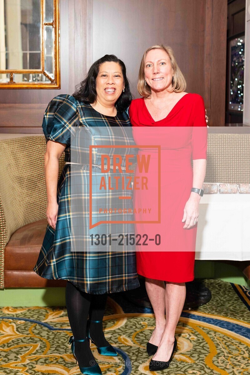 Stacey Kubiak, Susan Perkins, TDA Annual Holiday Party, Claremont Club & Spa - A Fairmont Hotel @. 41 Tunnel Rd, Berkeley, CA 94705 US, December 9th, 2023, Photo #1301-21522-0 Stacey Kubiak, Susan Perkins, Photo #1301-21522-0