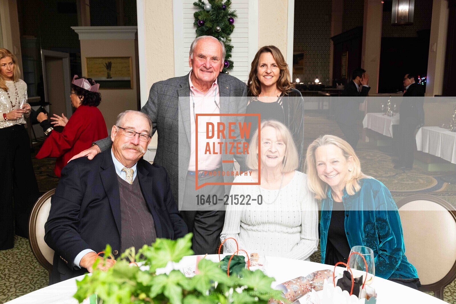 Steve Janda, Byron Fox, Jennifer Young, Jeanette Janda, Jane Maushardt, TDA Annual Holiday Party, Claremont Club & Spa - A Fairmont Hotel @. 41 Tunnel Rd, Berkeley, CA 94705 US, December 9th, 2023, Photo #1640-21522-0 Steve Janda, Byron Fox, Jennifer Young, Jeanette Janda, Jane Maushardt, Photo #1640-21522-0