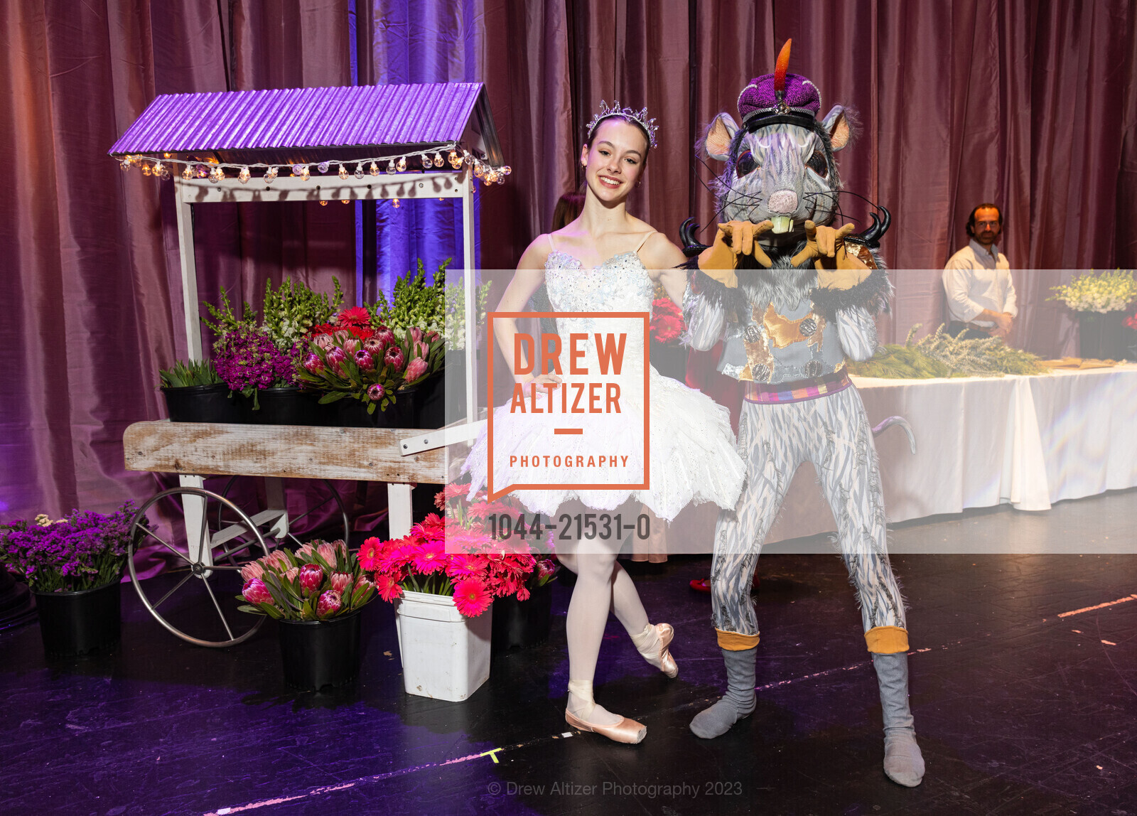 Jennifer Stahl, Carly Graham, San Francisco Ballet's Nutcracker Luncheon, Zellerbach Rehearsal Hall. 300 Franklin St, SF, CA 94102 US, December 16th, 2023, Photo #1044-21531-0 Jennifer Stahl, Carly Graham, Photo #1044-21531-0