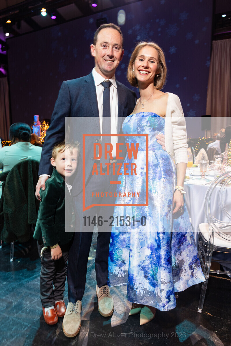 Liam Newman, Riley Newman, Alexandra Newman, San Francisco Ballet's Nutcracker Luncheon, Zellerbach Rehearsal Hall. 300 Franklin St, SF, CA 94102 US, December 16th, 2023, Photo #1146-21531-0 Liam Newman, Riley Newman, Alexandra Newman, Photo #1146-21531-0
