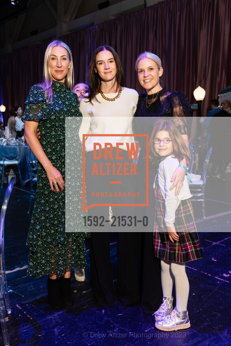 Penny Pogue, Elizabeth Fattouh, Margaret Pogue, Alice Fraige, San Francisco Ballet's Nutcracker Luncheon, Zellerbach Rehearsal Hall. 300 Franklin St, SF, CA 94102 US, December 16th, 2023, Photo #1592-21531-0 Penny Pogue, Elizabeth Fattouh, Margaret Pogue, Alice Fraige, Photo #1592-21531-0