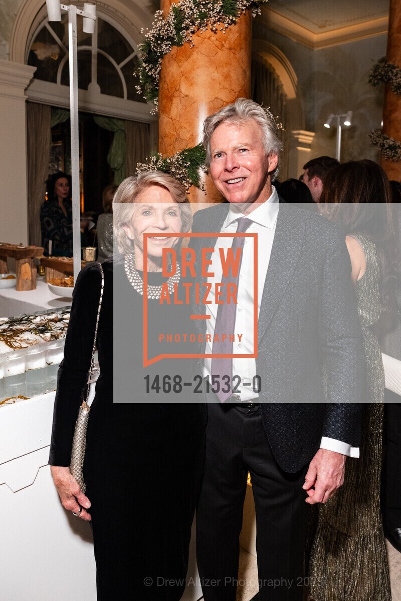 Mary Noel Pepys, Elwood Haynes, Gordon Getty's 90th Birthday Party, Private Residence, December 16th, 2023, Photo #1468-21532-0 Mary Noel Pepys, Elwood Haynes, Photo #1468-21532-0