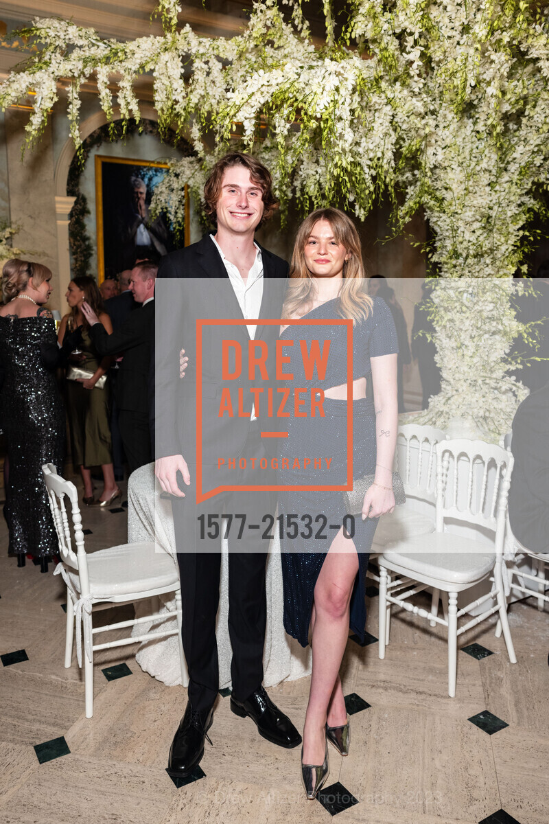 Nicholas Getty, Hannah Schrank, Gordon Getty's 90th Birthday Party, Private Residence, December 16th, 2023, Photo #1577-21532-0 Nicholas Getty, Hannah Schrank, Photo #1577-21532-0