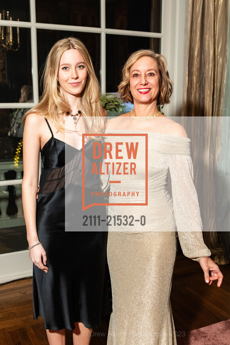 Chiara Hertsgaard, Francesca Vietor, Gordon Getty's 90th Birthday Party, Private Residence, December 16th, 2023, Photo #2111-21532-0 Chiara Hertsgaard, Francesca Vietor, Photo #2111-21532-0