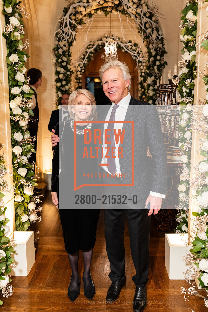 Mary Noel Pepys, Elwood Haynes, Gordon Getty's 90th Birthday Party, Private Residence, December 16th, 2023, Photo #2800-21532-0 Mary Noel Pepys, Elwood Haynes, Photo #2800-21532-0