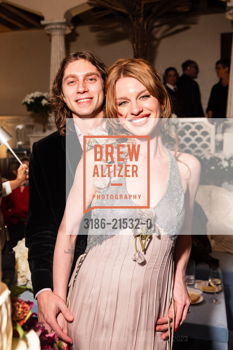 Tobias Engel, Ivy Getty, Gordon Getty's 90th Birthday Party, Private Residence, December 16th, 2023, Photo #3186-21532-0 Tobias Engel, Ivy Getty, Photo #3186-21532-0