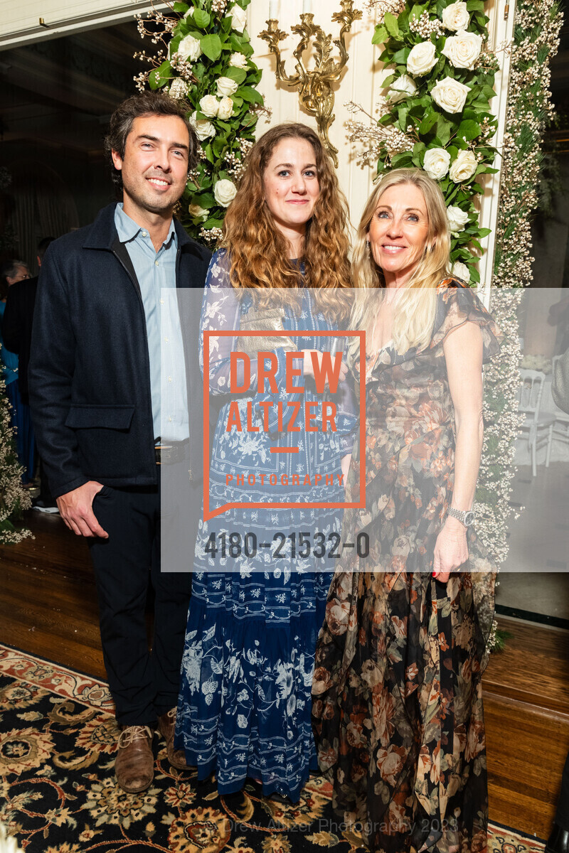 Caleb Wilding, Emma Golding, Jessica Getty, Gordon Getty's 90th Birthday Party, Private Residence, December 16th, 2023, Photo #4180-21532-0 Caleb Wilding, Emma Golding, Jessica Getty, Photo #4180-21532-0