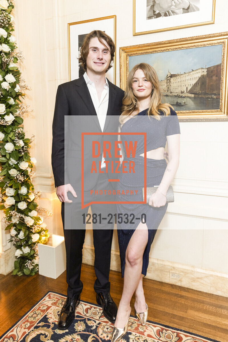 Nicholas Getty, Hannah Schrank, Gordon Getty's 90th Birthday Party, Private Residence, December 16th, 2023, Photo #1281-21532-0 Nicholas Getty, Hannah Schrank, Photo #1281-21532-0