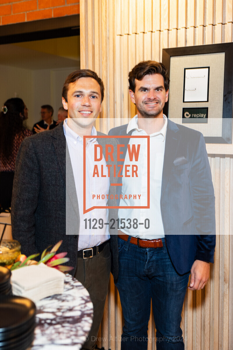 Henry Klingenstein, Ben Kromnick, ARTIS Ventures TechBio Cocktail Hour 2024, ARTIS Ventures. 499 Jackson St, SF, CA 94111 US, January 7th, 2024, Photo #1129-21538-0 Henry Klingenstein, Ben Kromnick, Photo #1129-21538-0