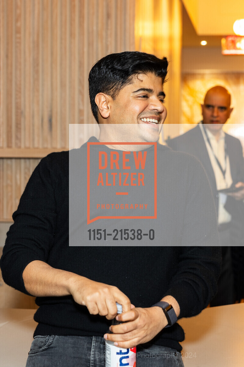 Vasudev Bailey, ARTIS Ventures TechBio Cocktail Hour 2024, ARTIS Ventures. 499 Jackson St, SF, CA 94111 US, January 7th, 2024, Photo #1151-21538-0 Vasudev Bailey, Photo #1151-21538-0