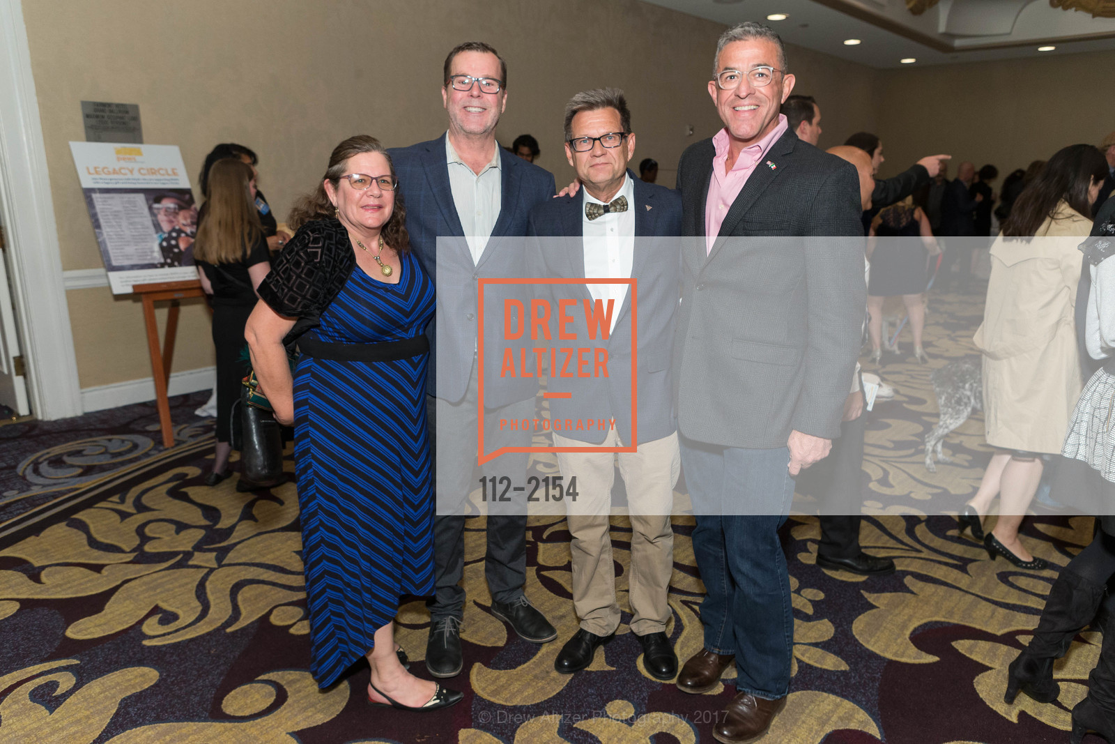 Kathy Gervais, Bob Skinkle, Ken Gorczyca, Felix Vega, Petchitecture 2017, The Fairmont Hotel. 950 Mason Street , SF CA 94108, May 4th, 2017, Photo #112-2154 Kathy Gervais, Bob Skinkle, Ken Gorczyca, Felix Vega, Photo #112-2154