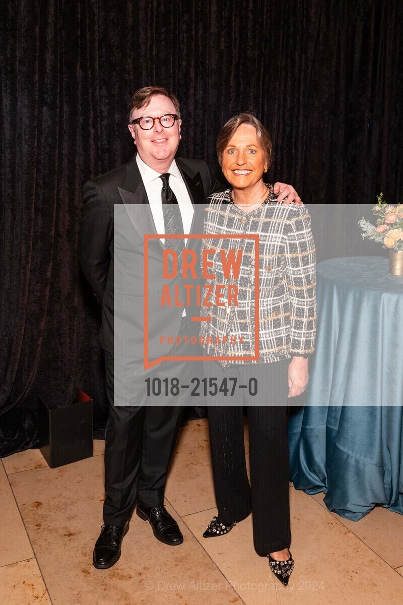 Philip Wilder, Janet Cluff, San Francisco Conservatory of Music The Fourth Hall Gala, Akemi Yamaguchi. 50 Oak St, SF, CA 94102 US, January 16th, 2024, Photo #1018-21547-0 Philip Wilder, Janet Cluff, Photo #1018-21547-0