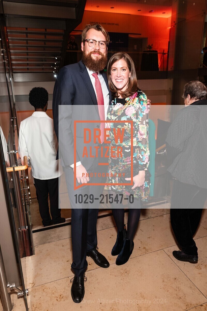 Lucas Goettesman, Caroline Kremer, San Francisco Conservatory of Music The Fourth Hall Gala, Akemi Yamaguchi. 50 Oak St, SF, CA 94102 US, January 16th, 2024, Photo #1029-21547-0 Lucas Goettesman, Caroline Kremer, Photo #1029-21547-0