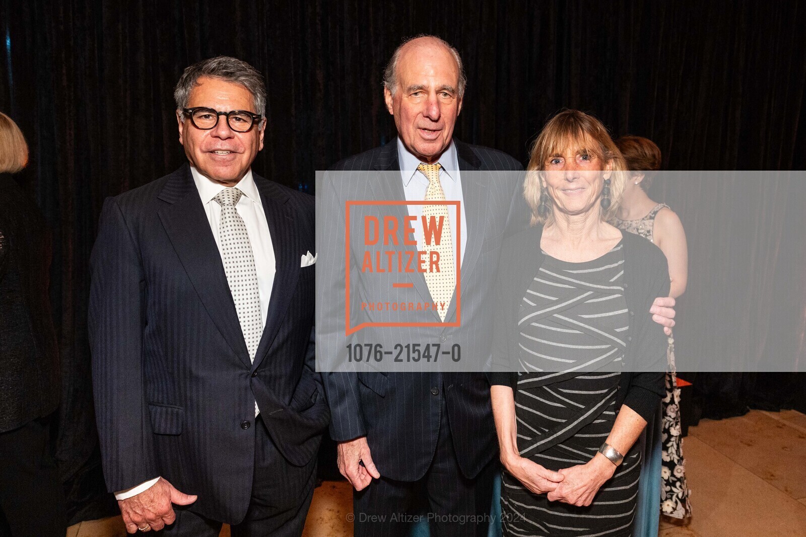 Gary Garabedian, John Osterweis, Sue Montgomery, San Francisco Conservatory of Music The Fourth Hall Gala, Akemi Yamaguchi. 50 Oak St, SF, CA 94102 US, January 16th, 2024, Photo #1076-21547-0 Gary Garabedian, John Osterweis, Sue Montgomery, Photo #1076-21547-0