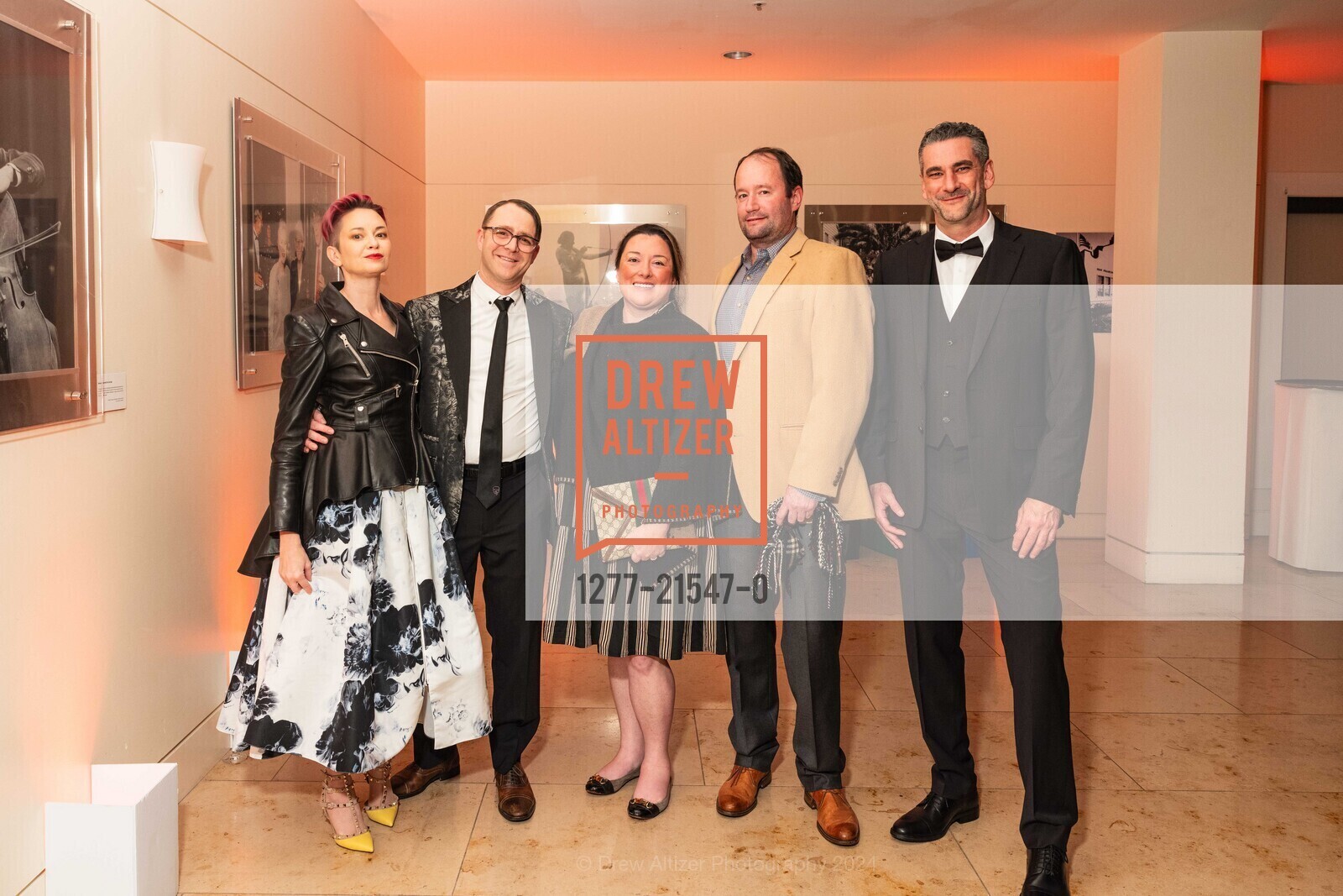 Heather Hardie, Brad Hardie, Colin Scanlon, Daniel Lazaro, San Francisco Conservatory of Music The Fourth Hall Gala, Akemi Yamaguchi. 50 Oak St, SF, CA 94102 US, January 16th, 2024, Photo #1277-21547-0 Heather Hardie, Brad Hardie, Colin Scanlon, Daniel Lazaro, Photo #1277-21547-0