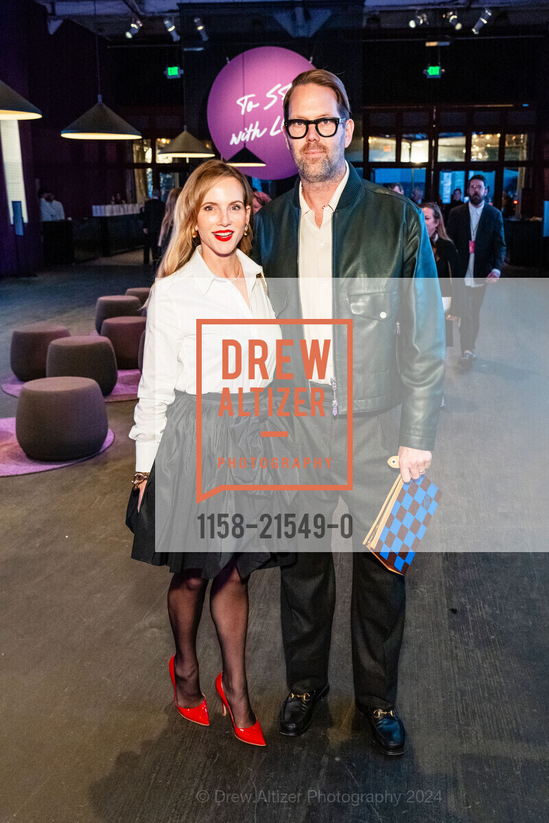Elizabeth Dye, Alan Dye, FOG Design + Art Preview Gala, Fort Mason Center Festival Pavilion. SF, CA 94123 US, January 17th, 2024, Photo #1158-21549-0 Elizabeth Dye, Alan Dye, Photo #1158-21549-0