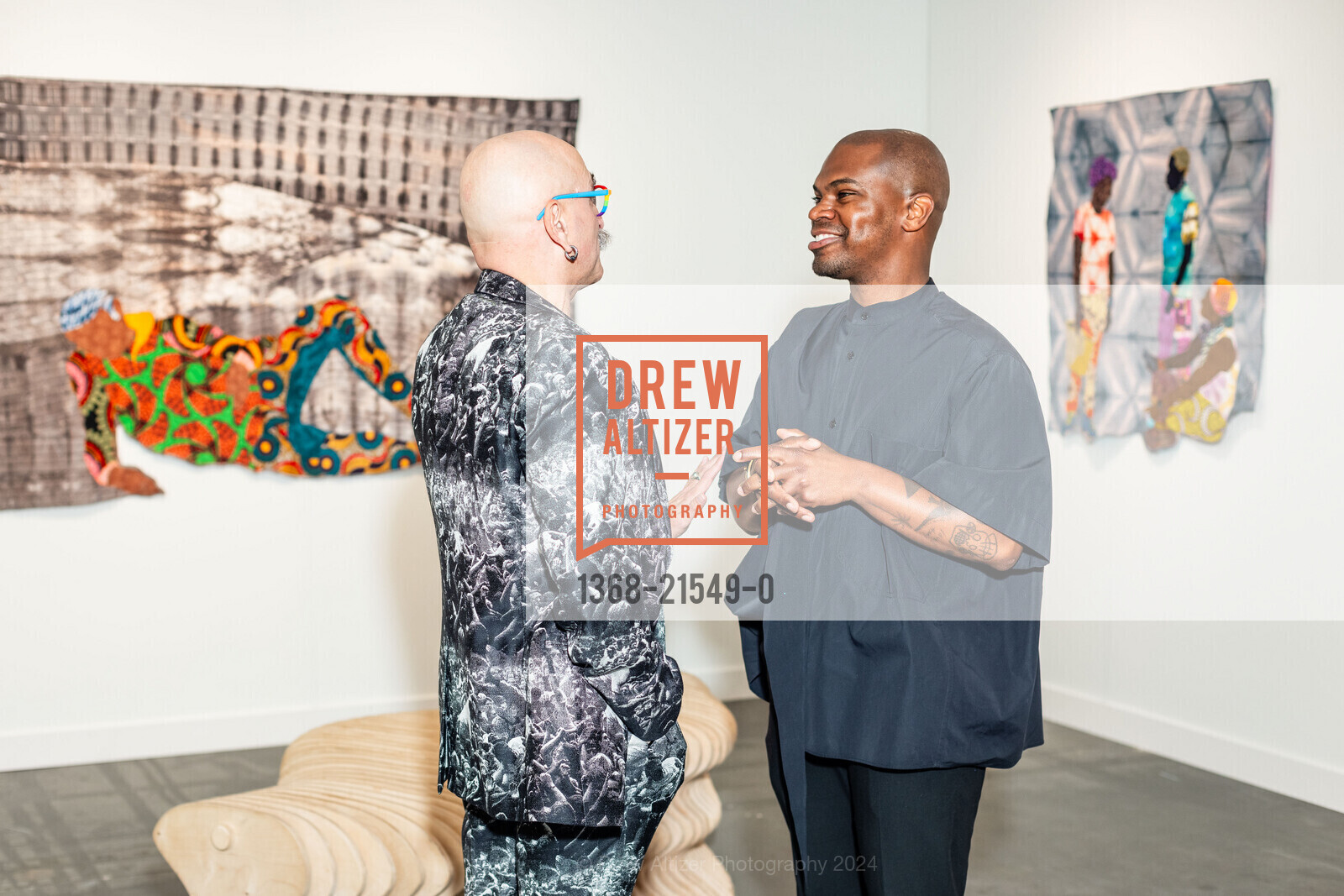 Jeffrey Dauber, Jonathan Carver Moore, FOG Design + Art Preview Gala, Fort Mason Center Festival Pavilion. SF, CA 94123 US, January 17th, 2024, Photo #1368-21549-0 Jeffrey Dauber, Jonathan Carver Moore, Photo #1368-21549-0