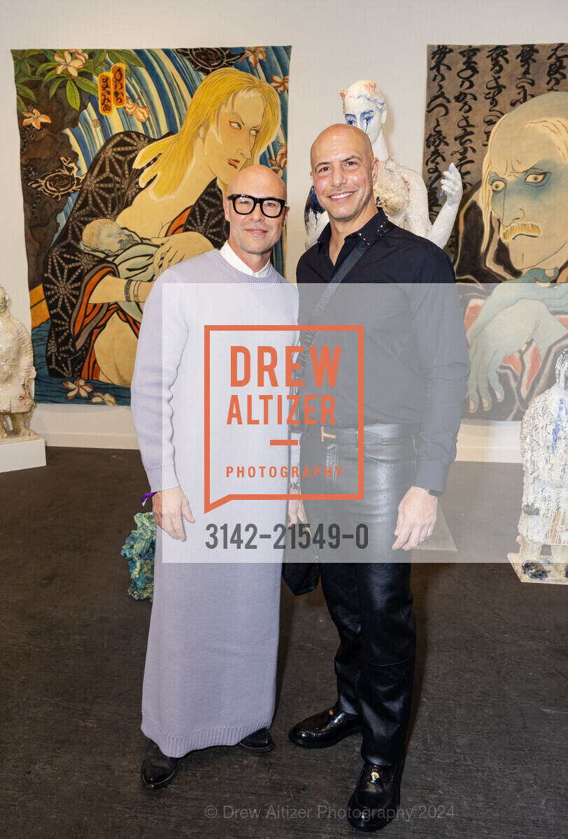 Darin Geise, Jay Geise, FOG Design + Art Preview Gala, Fort Mason Center Festival Pavilion. SF, CA 94123 US, January 17th, 2024, Photo #3142-21549-0 Darin Geise, Jay Geise, Photo #3142-21549-0