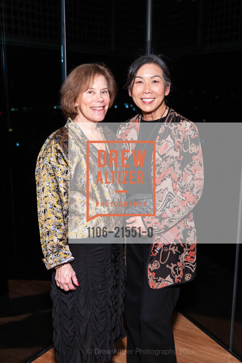 Ellen Kahn, Darlene Gong, FAMSF FASHIONING SAN FRANCISCO Opening 2024, de Young Museum. 50 Hagiwara Tea Garden Dr, SF, CA 94118 US, January 18th, 2024, Photo #1106-21551-0 Ellen Kahn, Darlene Gong, Photo #1106-21551-0