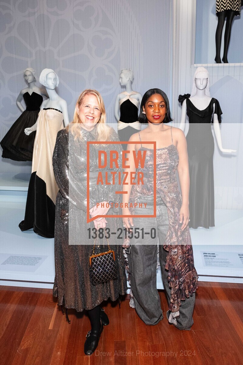 Booth Moore, Rajni Jacques, FAMSF FASHIONING SAN FRANCISCO Opening 2024, de Young Museum. 50 Hagiwara Tea Garden Dr, SF, CA 94118 US, January 18th, 2024, Photo #1383-21551-0 Booth Moore, Rajni Jacques, Photo #1383-21551-0