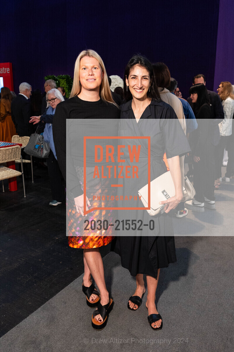 Sarah Wendell Sherrill, Sophia Kinell, FOG Luncheon Honoring Stanlee Gatti, Fort Mason Center Festival Pavilion. SF, CA 94123 US, January 19th, 2024, Photo #2030-21552-0 Sarah Wendell Sherrill, Sophia Kinell, Photo #2030-21552-0