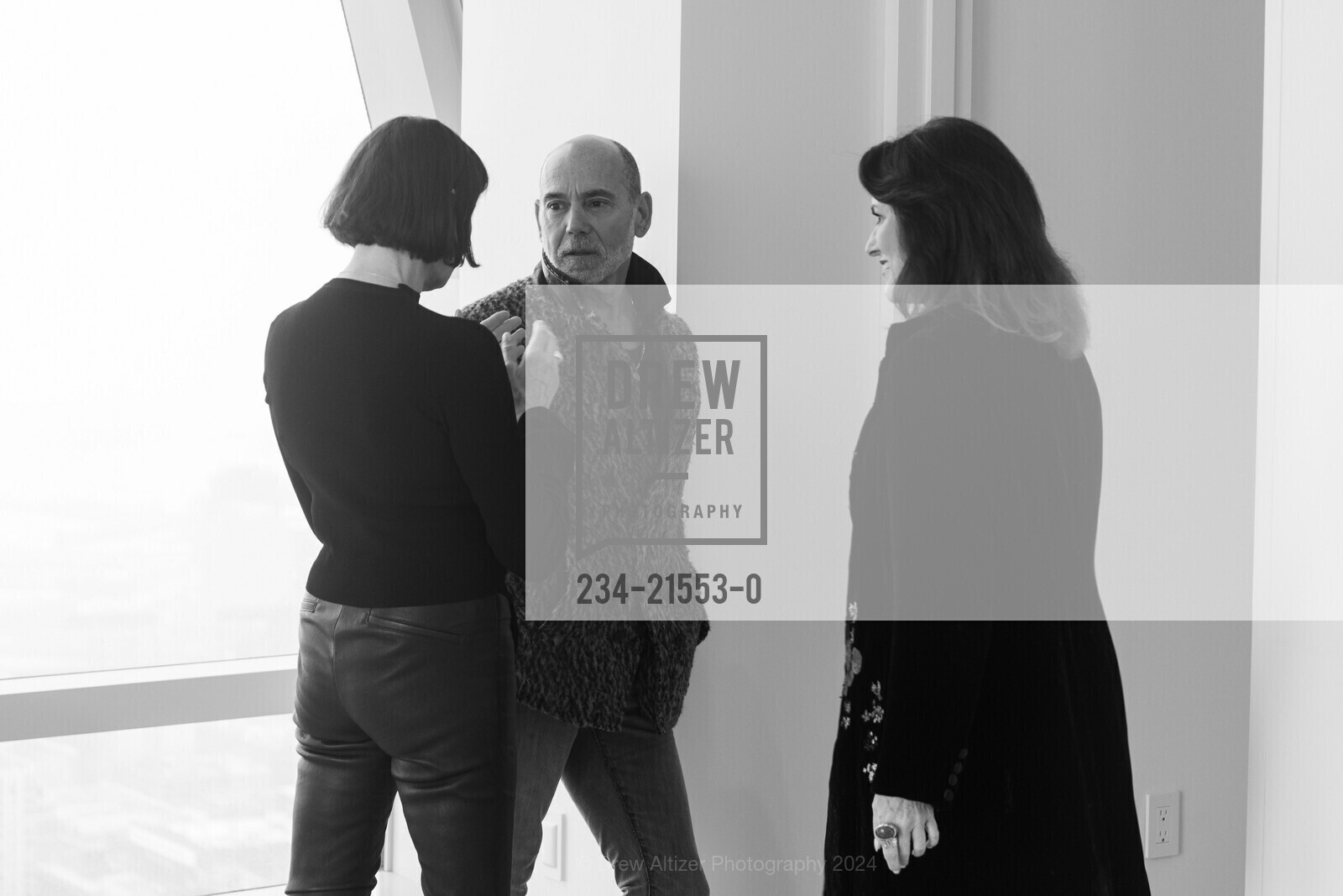 Wendy Posner, Timothy White, Jennifer Convy, 181 Fremont Open House 2024, 181 Fremont. 181 Fremont St, SF, CA 94105 US, January 20th, 2024, Photo #234-21553-0 Wendy Posner, Timothy White, Jennifer Convy, Photo #234-21553-0