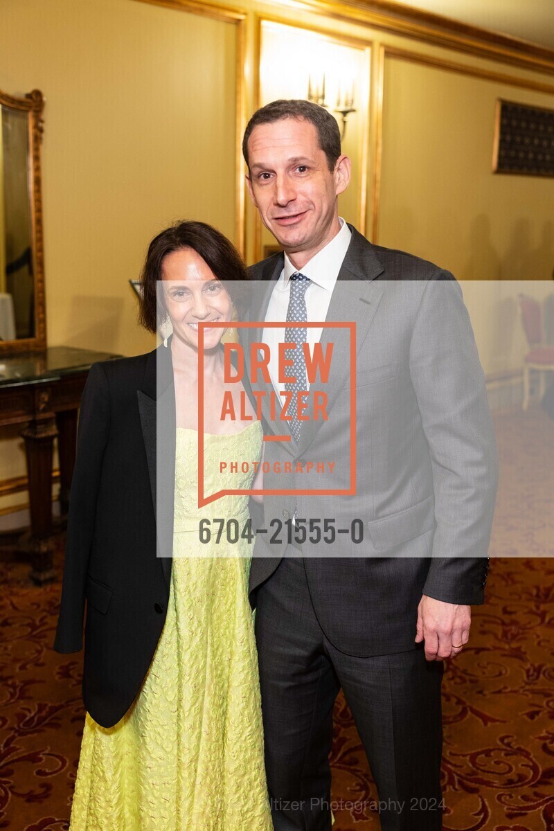 Becca Prowda, Daniel Lurie, San Francisco Ballet Gala Opening Celebration 2024, San Francisco City Hall. 1 Dr Carlton B Goodlett Pl, SF, CA 94102 US, January 24th, 2024, Photo #6704-21555-0 Becca Prowda, Daniel Lurie, Photo #6704-21555-0