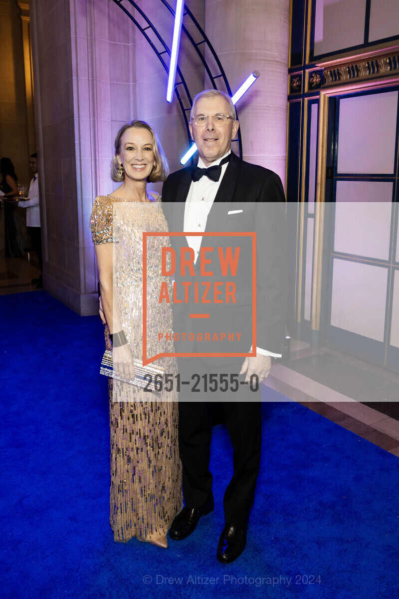 Jill McNay, Mark McNay, San Francisco Ballet Gala Opening Celebration 2024, San Francisco City Hall. 1 Dr Carlton B Goodlett Pl, SF, CA 94102 US, January 24th, 2024, Photo #2651-21555-0 Jill McNay, Mark McNay, Photo #2651-21555-0