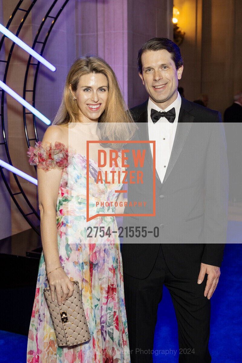 Lindsay Millar, Wyatt Millar, San Francisco Ballet Gala Opening Celebration 2024, San Francisco City Hall. 1 Dr Carlton B Goodlett Pl, SF, CA 94102 US, January 24th, 2024, Photo #2754-21555-0 Lindsay Millar, Wyatt Millar, Photo #2754-21555-0