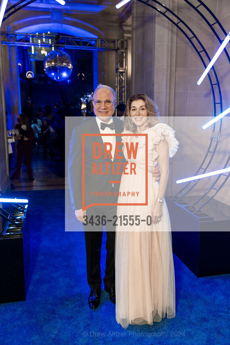 Ron Zaragoza, Pam Zaragoza, San Francisco Ballet Gala Opening Celebration 2024, San Francisco City Hall. 1 Dr Carlton B Goodlett Pl, SF, CA 94102 US, January 24th, 2024, Photo #3436-21555-0 Ron Zaragoza, Pam Zaragoza, Photo #3436-21555-0