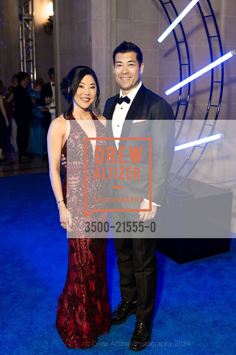 Lynn Chiu-Collins, Mitch Fleming, San Francisco Ballet Gala Opening Celebration 2024, San Francisco City Hall. 1 Dr Carlton B Goodlett Pl, SF, CA 94102 US, January 24th, 2024, Photo #3500-21555-0 Lynn Chiu-Collins, Mitch Fleming, Photo #3500-21555-0