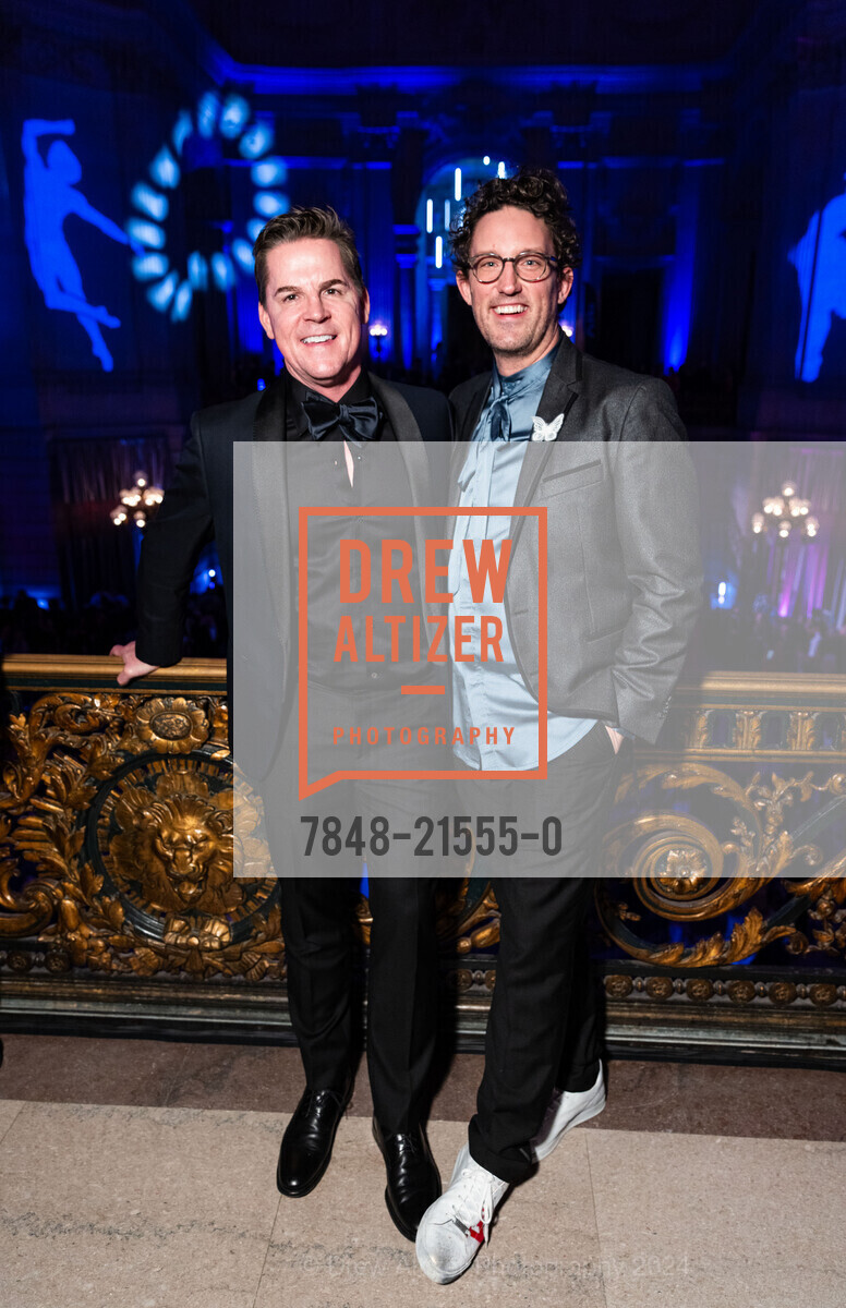 Forrest Gregg, Peter Rodway, San Francisco Ballet Gala Opening Celebration 2024, San Francisco City Hall. 1 Dr Carlton B Goodlett Pl, SF, CA 94102 US, January 24th, 2024, Photo #7848-21555-0 Forrest Gregg, Peter Rodway, Photo #7848-21555-0