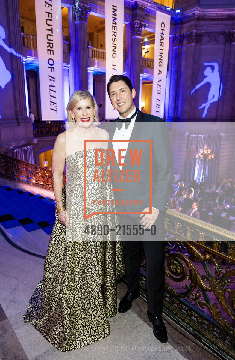 Jennifer Brandenburg, Jesse Lee Eller, San Francisco Ballet Gala Opening Celebration 2024, San Francisco City Hall. 1 Dr Carlton B Goodlett Pl, SF, CA 94102 US, January 24th, 2024, Photo #4890-21555-0 Jennifer Brandenburg, Jesse Lee Eller, Photo #4890-21555-0