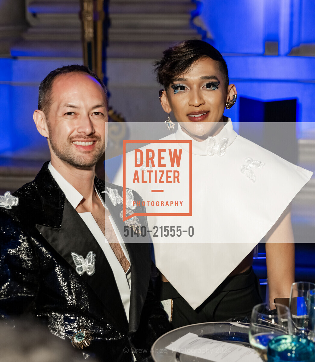 Andy Wheeler, Vinney Le, San Francisco Ballet Gala Opening Celebration 2024, San Francisco City Hall. 1 Dr Carlton B Goodlett Pl, SF, CA 94102 US, January 24th, 2024, Photo #5140-21555-0 Andy Wheeler, Vinney Le, Photo #5140-21555-0