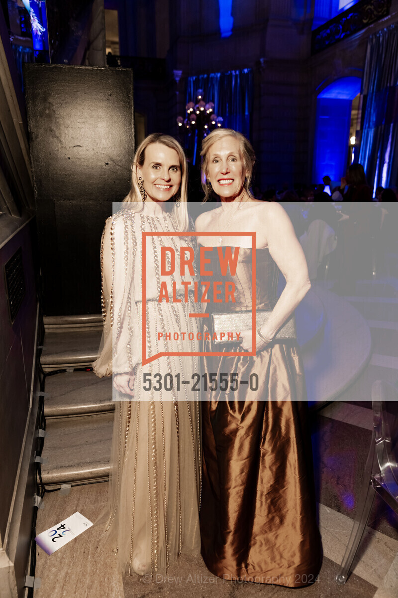 Jane Mudge, Kathy Huber, San Francisco Ballet Gala Opening Celebration 2024, San Francisco City Hall. 1 Dr Carlton B Goodlett Pl, SF, CA 94102 US, January 24th, 2024, Photo #5301-21555-0 Jane Mudge, Kathy Huber, Photo #5301-21555-0