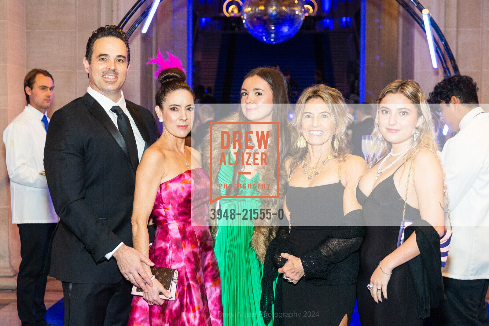 Esther O'Leary, Sadie O'Leary, San Francisco Ballet Gala Opening Celebration 2024, San Francisco City Hall. 1 Dr Carlton B Goodlett Pl, SF, CA 94102 US, January 24th, 2024, Photo #3948-21555-0 Esther O'Leary, Sadie O'Leary, Photo #3948-21555-0