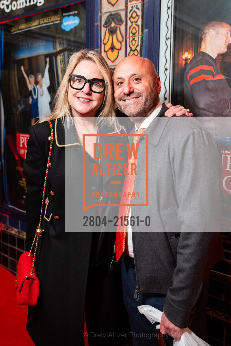 Hilary Newsom Callan, Alex Tourk, 20th Anniversary Celebration Screening of PURSUIT OF EQUALITY, The Castro Theatre. 429 Castro St, SF, CA 94114 US, February 1st, 2024, Photo #2804-21561-0 Hilary Newsom Callan, Alex Tourk, Photo #2804-21561-0