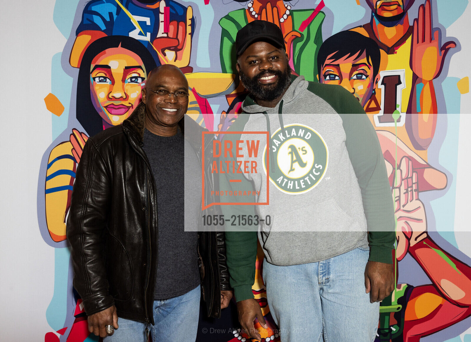 Melvin Thornton, Jordan Cuby, Black 2 San Francisco Closing Reception 2024, SF City Hall North Light Court. 1 Dr Carlton B Goodlett Pl, SF, CA 94102 US, February 2nd, 2024, Photo #1055-21563-0 Melvin Thornton, Jordan Cuby, Photo #1055-21563-0