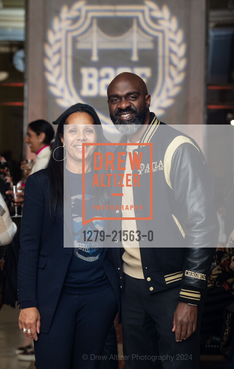 Sheryl Davis, Michael Blake, Black 2 San Francisco Closing Reception 2024, SF City Hall North Light Court. 1 Dr Carlton B Goodlett Pl, SF, CA 94102 US, February 2nd, 2024, Photo #1279-21563-0 Sheryl Davis, Michael Blake, Photo #1279-21563-0