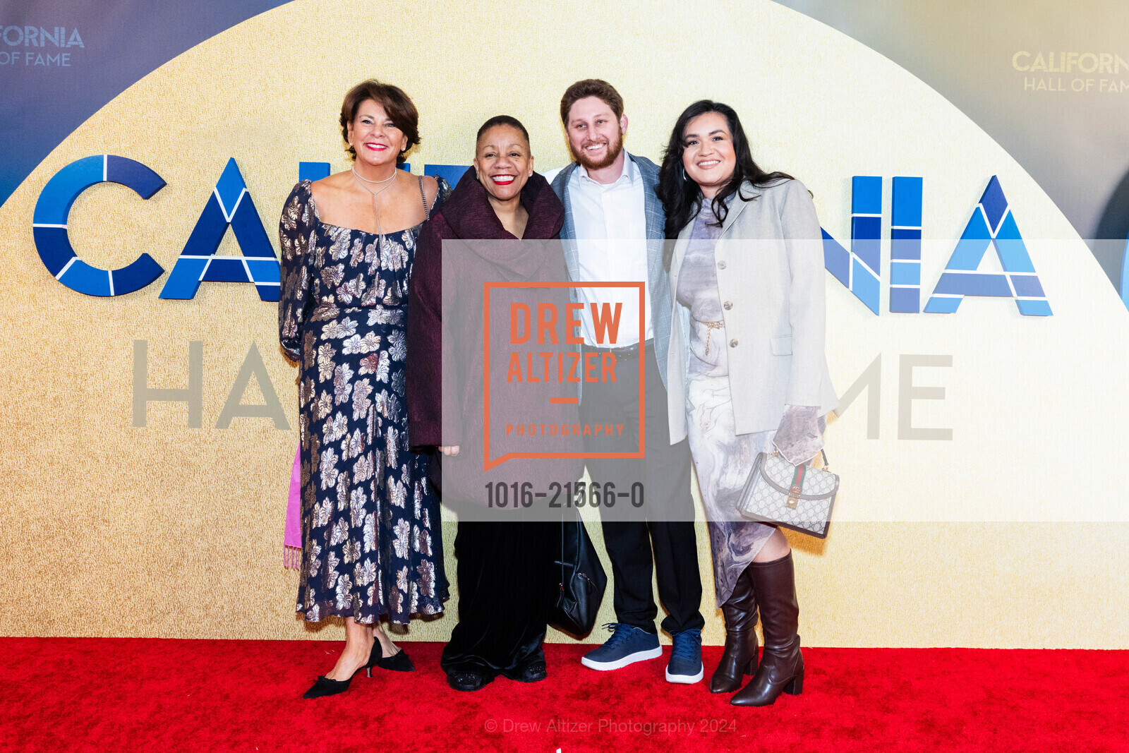 Donna Lucas, Cassandra Pye, Jacob Frank, Daisy Castellon, 17th Annual California Hall Of Fame, California Museum. 1020 O St, Sacramento, CA 95814 US, February 6th, 2024, Photo #1016-21566-0 Donna Lucas, Cassandra Pye, Jacob Frank, Daisy Castellon, Photo #1016-21566-0