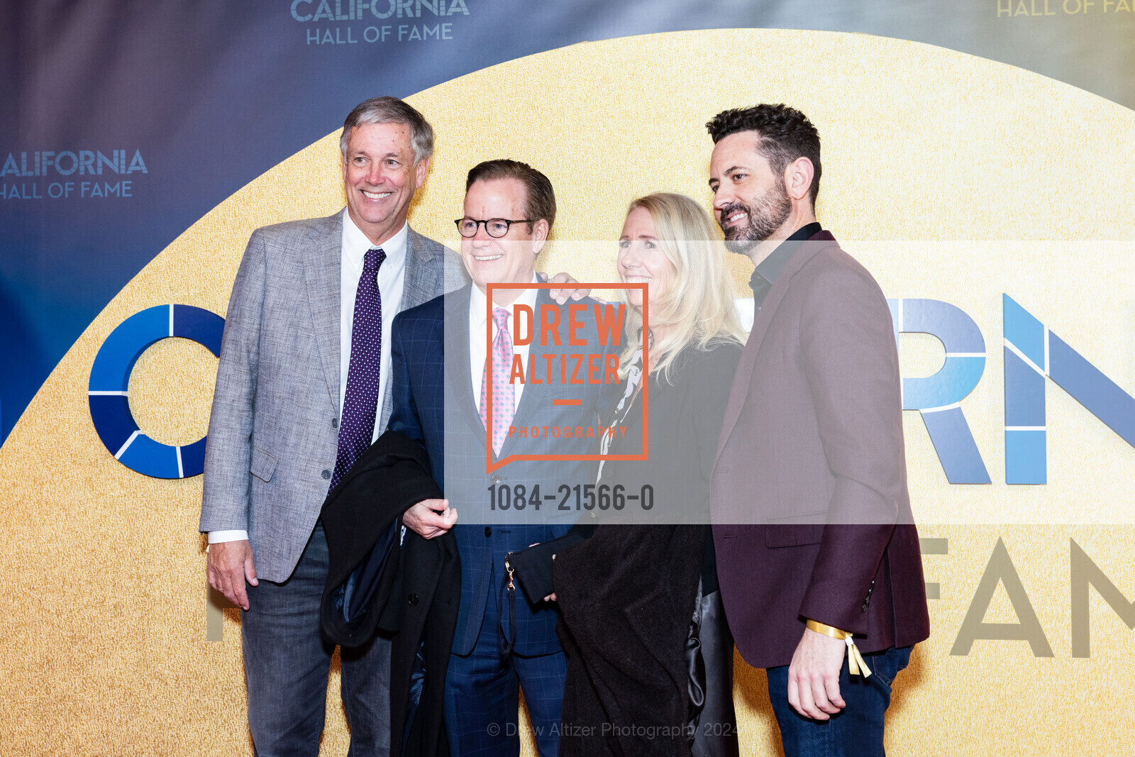 Jack O’Connell, Kevin Gordon, Anne O'Connell, Barrett Snider, 17th Annual California Hall Of Fame, California Museum. 1020 O St, Sacramento, CA 95814 US, February 6th, 2024, Photo #1084-21566-0 Jack O’Connell, Kevin Gordon, Anne O'Connell, Barrett Snider, Photo #1084-21566-0