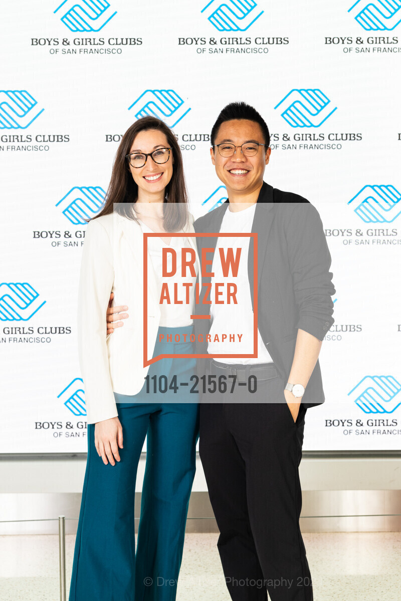Morgan Dickerson, David Zhang, Boys and Girls Clubs of San Francisco "Youth Of The Year", Chase Center. 1 Warriors Way, SF, CA 94158 US, February 7th, 2024, Photo #1104-21567-0 Morgan Dickerson, David Zhang, Photo #1104-21567-0