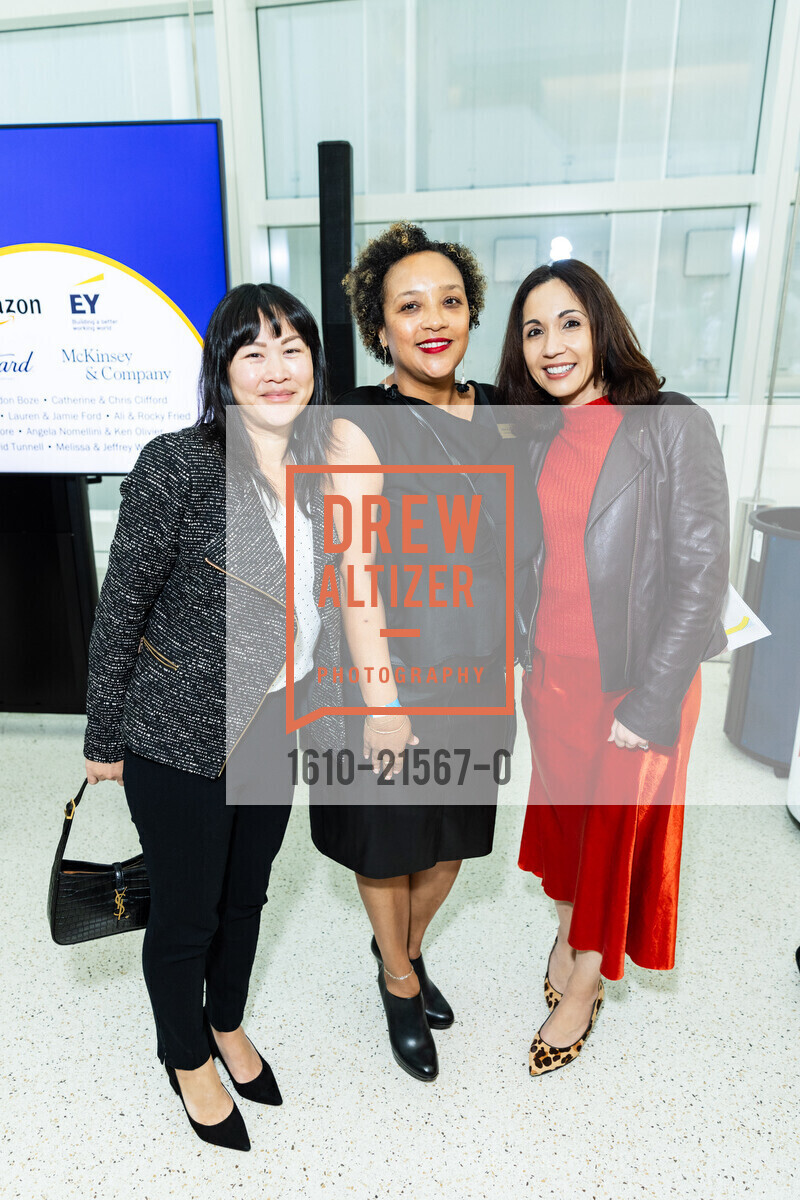 Maria Bolin, Maxine Wilson, Neesha Hathi, Boys and Girls Clubs of San Francisco "Youth Of The Year", Chase Center. 1 Warriors Way, SF, CA 94158 US, February 7th, 2024, Photo #1610-21567-0 Maria Bolin, Maxine Wilson, Neesha Hathi, Photo #1610-21567-0