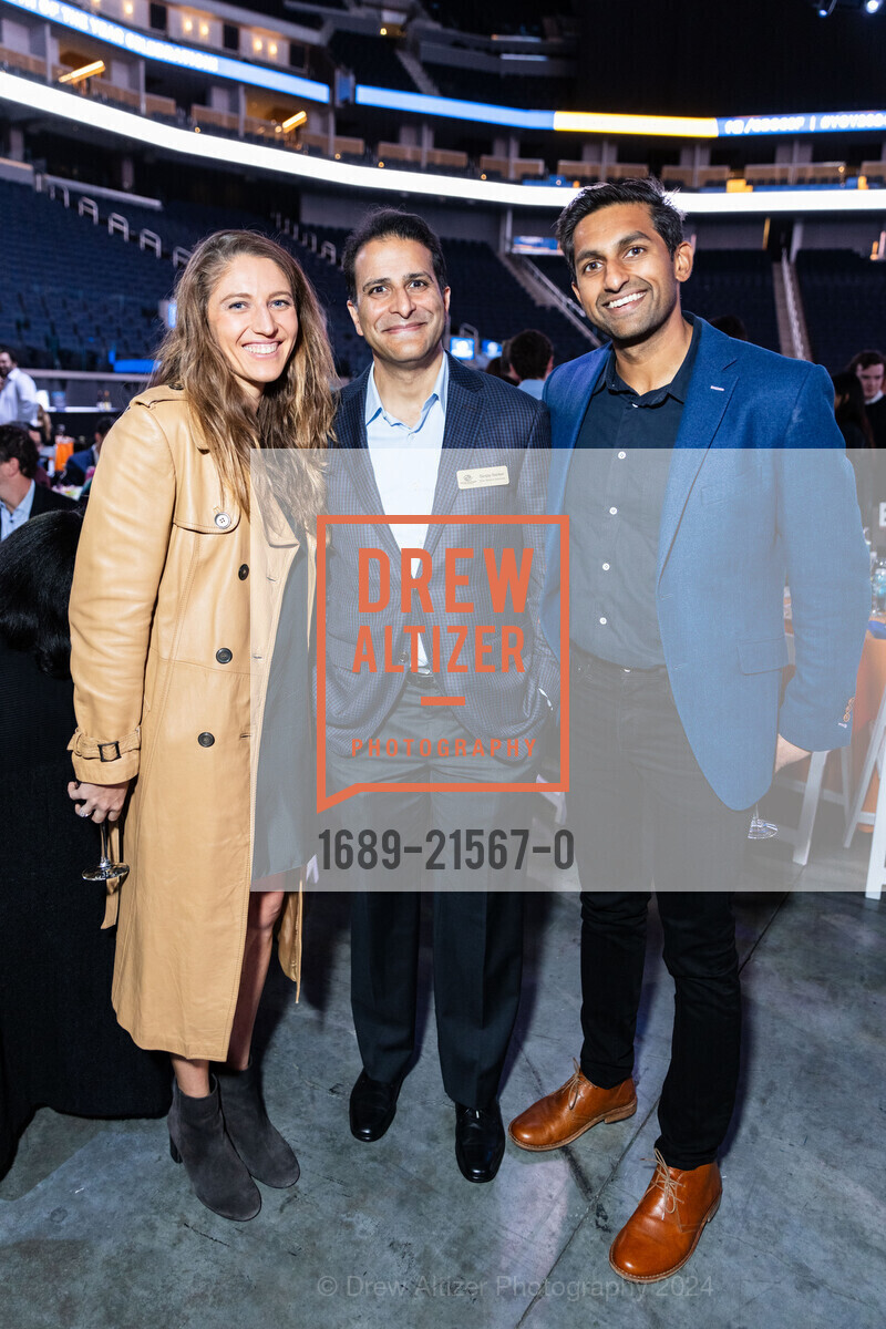 Lauren Polansky, Sanjay Banker, Suril Kantaria, Boys and Girls Clubs of San Francisco "Youth Of The Year", Chase Center. 1 Warriors Way, SF, CA 94158 US, February 7th, 2024, Photo #1689-21567-0 Lauren Polansky, Sanjay Banker, Suril Kantaria, Photo #1689-21567-0