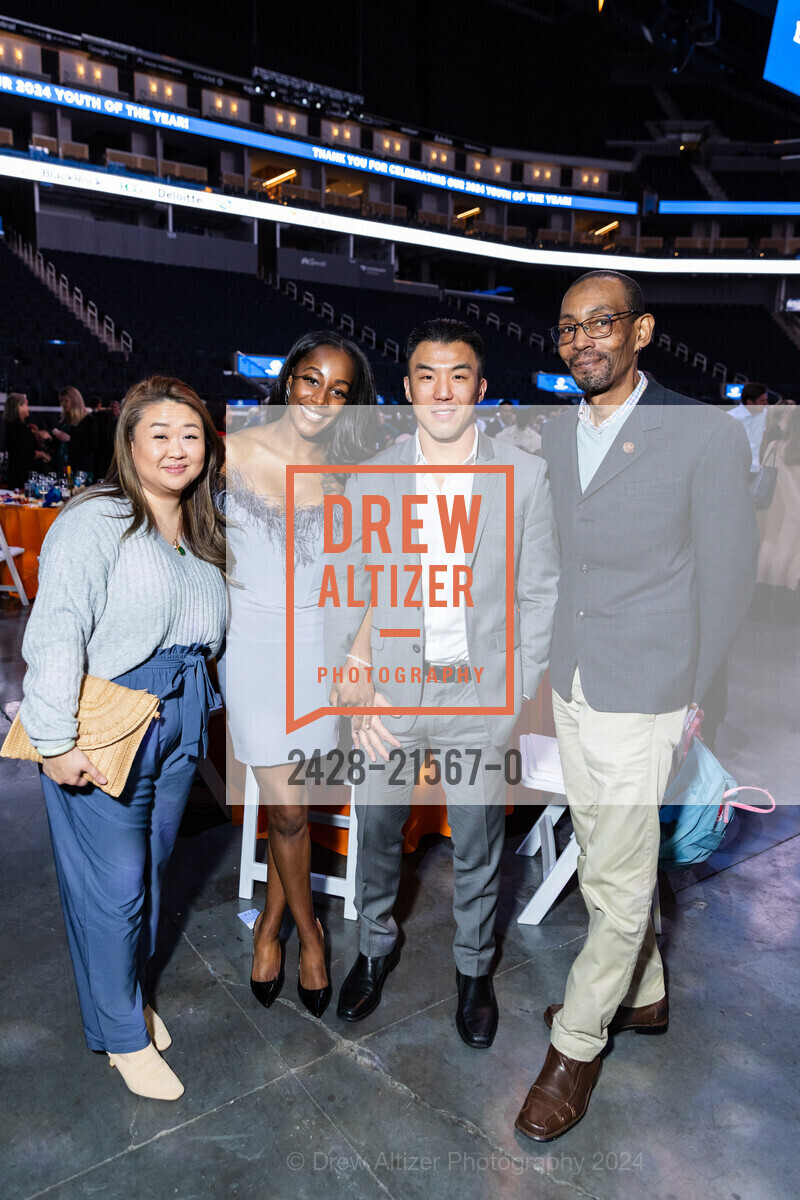 Winnie Phan, Jackie Fuller, Vincent Seto, Boys and Girls Clubs of San Francisco "Youth Of The Year", Chase Center. 1 Warriors Way, SF, CA 94158 US, February 7th, 2024, Photo #2428-21567-0 Winnie Phan, Jackie Fuller, Vincent Seto, Photo #2428-21567-0