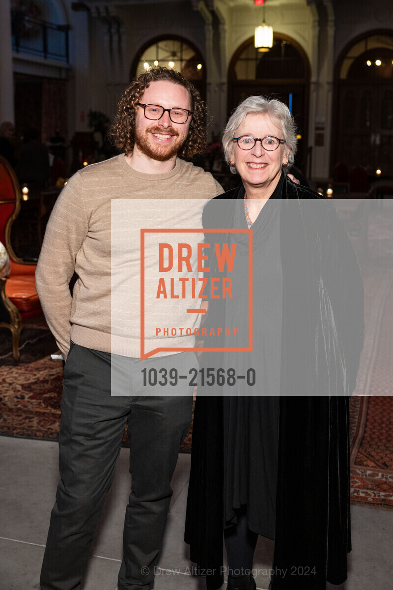 Dylan Mattingly, Deborah O'Grady, San Francisco Arts Medallion, Saint Joseph's Arts Society. 1401 Howard St, SF, CA 94103 US, February 7th, 2024, Photo #1039-21568-0 Dylan Mattingly, Deborah O'Grady, Photo #1039-21568-0