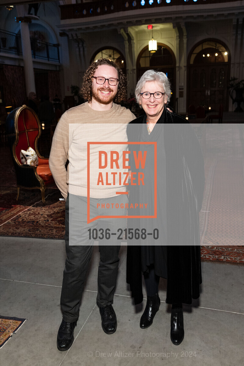 Dylan Mattingly, Deborah O'Grady, San Francisco Arts Medallion, Saint Joseph's Arts Society. 1401 Howard St, SF, CA 94103 US, February 7th, 2024, Photo #1036-21568-0 Dylan Mattingly, Deborah O'Grady, Photo #1036-21568-0