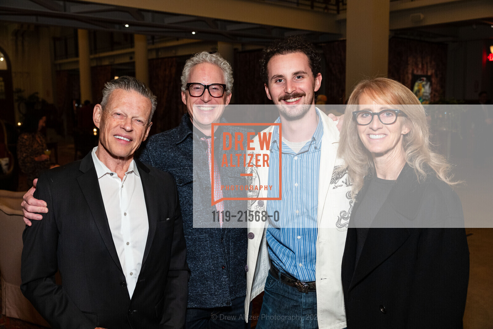 Clark Thompson, Robert Specker, Henry Specker, Maria Bautista, San Francisco Arts Medallion, Saint Joseph's Arts Society. 1401 Howard St, SF, CA 94103 US, February 7th, 2024, Photo #1119-21568-0 Clark Thompson, Robert Specker, Henry Specker, Maria Bautista, Photo #1119-21568-0