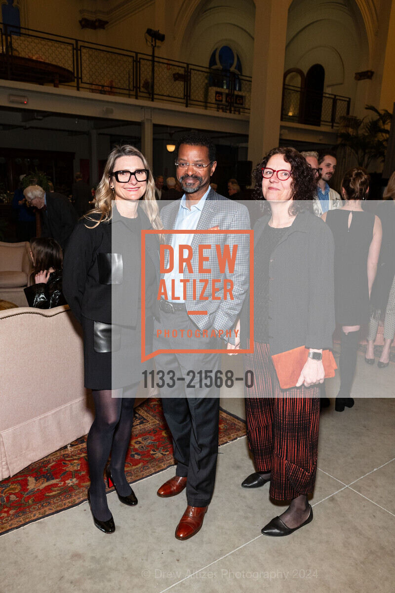 Kate O'Sullivan, Richard Hilton, Sarah O'Malley, San Francisco Arts Medallion, Saint Joseph's Arts Society. 1401 Howard St, SF, CA 94103 US, February 7th, 2024, Photo #1133-21568-0 Kate O'Sullivan, Richard Hilton, Sarah O'Malley, Photo #1133-21568-0